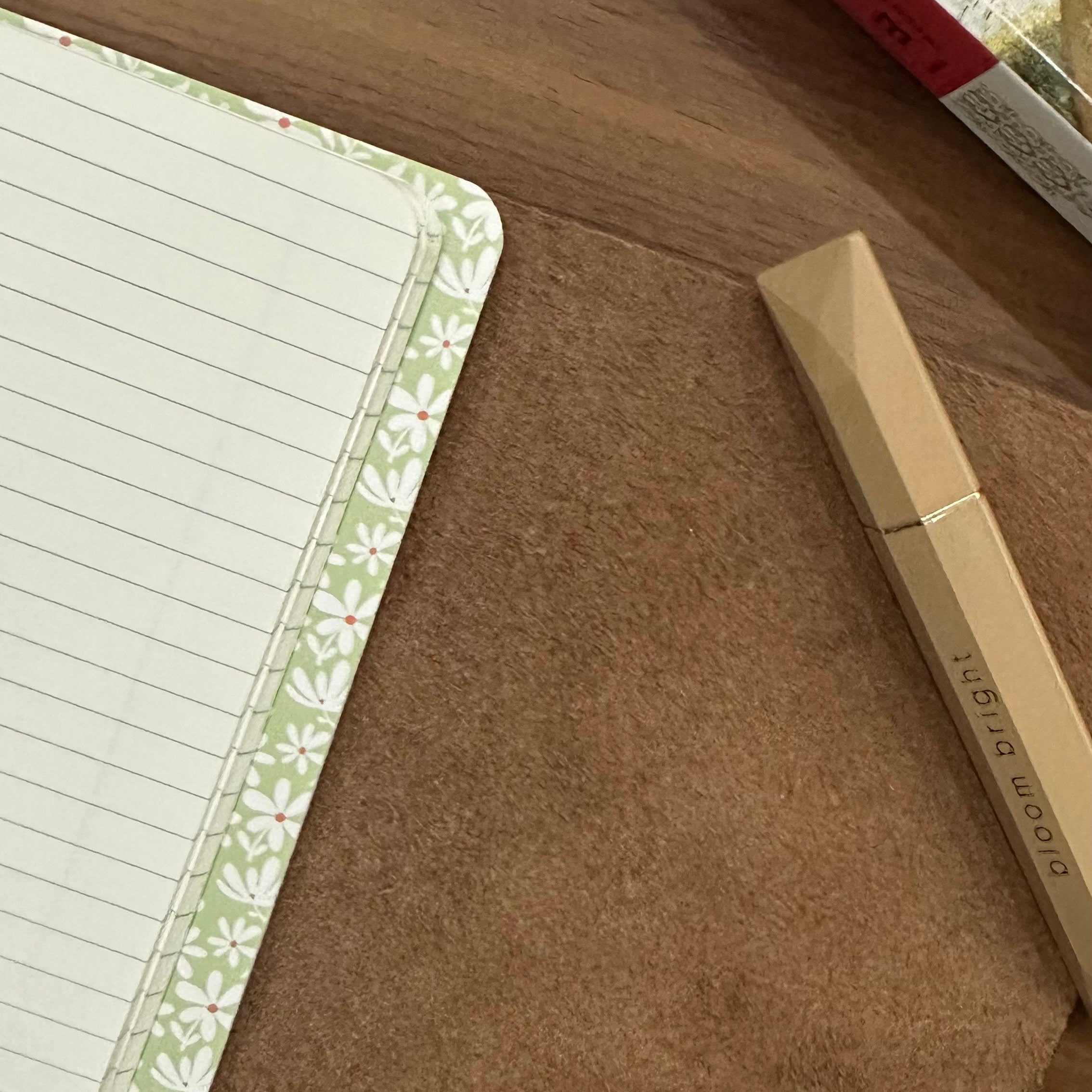 Chocolate brown A5 Leather Notebook